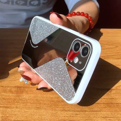 Bling Glitter Makeup Mirror Phone Case For iPhone 12 11 Pro MAX X XS XR 8 7