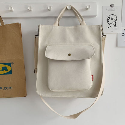 Corduroy Bag for Women Shoulder Bags Shopper Designer Handbags Spring Summer