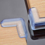 4pcs Transparent Anti-collision Angle PVC Pad Child Safety Corner Guard Baby Collision Proof Protector Table Corner Bumper