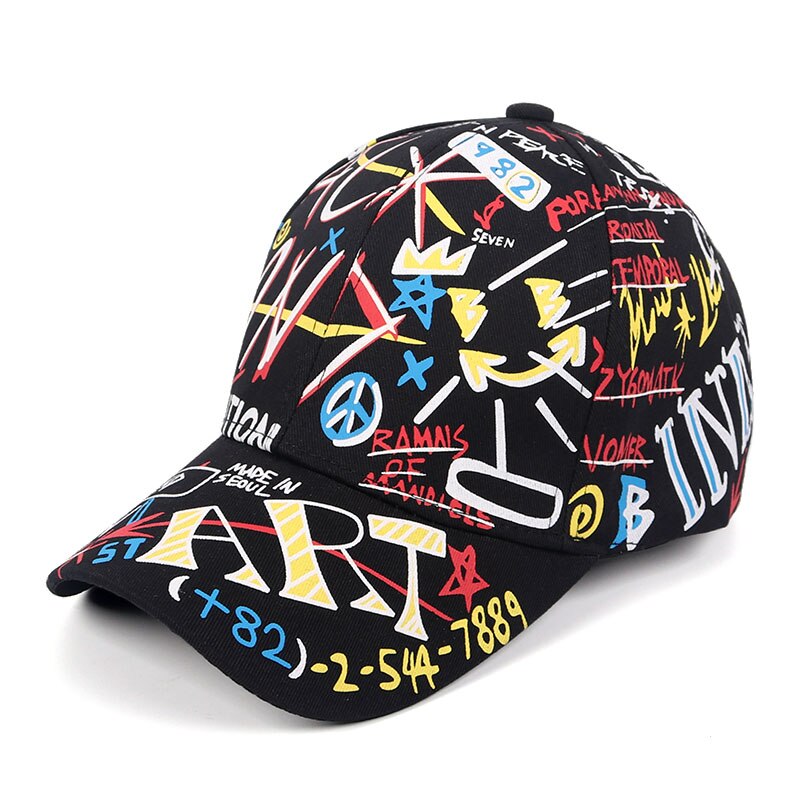 Baseball Cap Women Men 2022 Summer Letter Print Snapback Bone Gorras Para Hombre Casquette Femme Hip Hop Women's Hats Black Caps