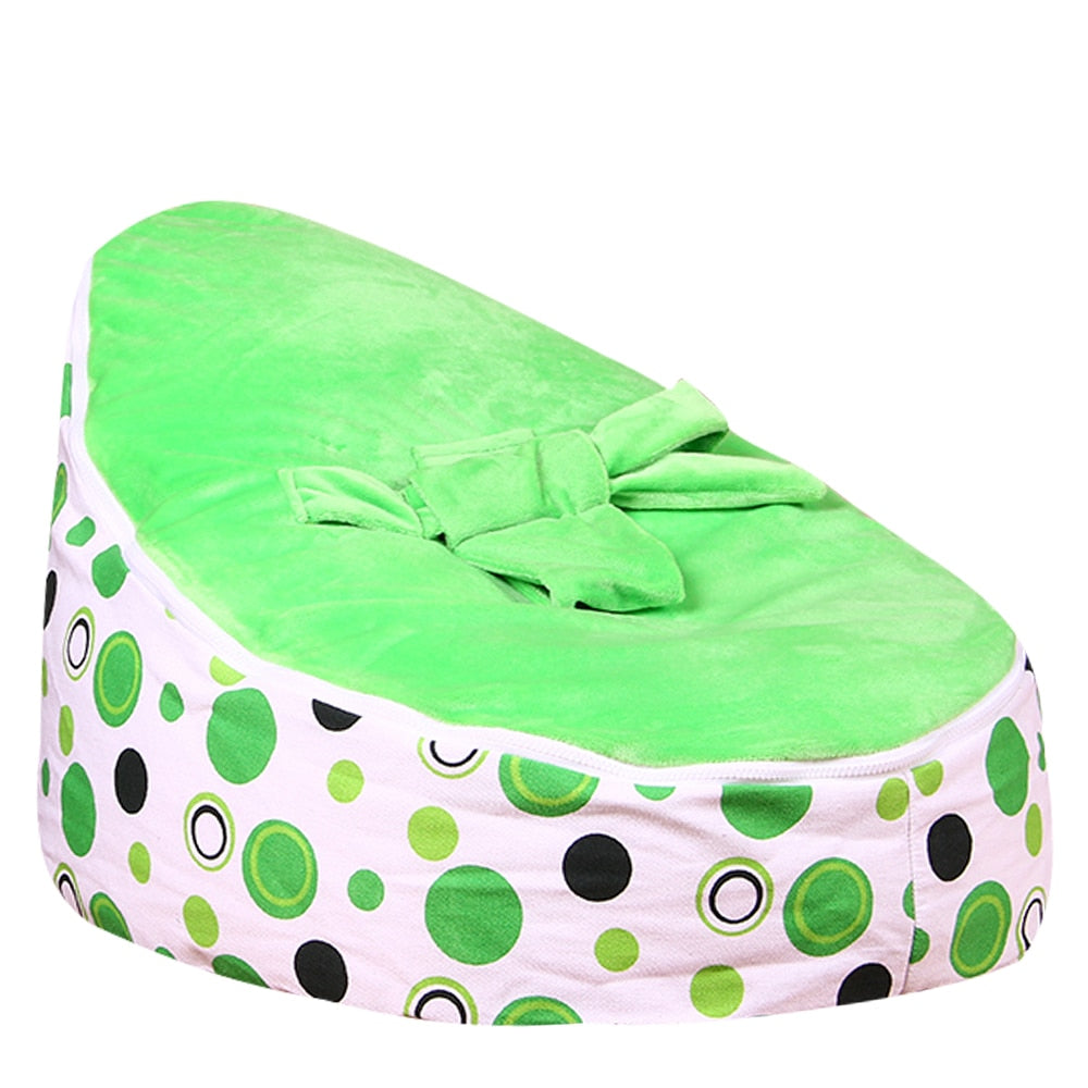 Levmoon Medium Ewha Print Bean Bag Chair Kids Bed For Sleeping Portable Folding
