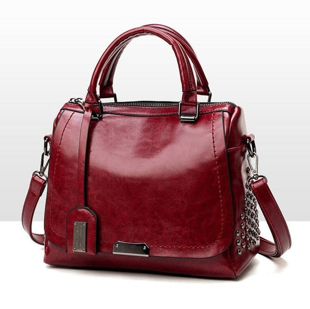 Handbags PU Leather Women Bag Sequined Shoulder Bag Designer Women Leather