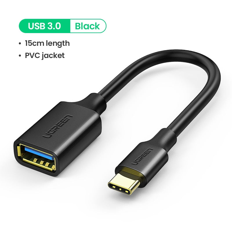 UGREEN USB C to USB 3.0 Adapter Type C OTG Cable Thunderbolt 3 to USB Female Adapter OTG Cable for