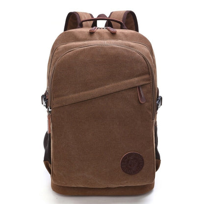 Canvas Vintage Backpack for School Hiking Travel Casual Bookbag Men Women Laptop Travel Rucksack Laptop Backpacks