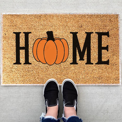 Coir Welcome Mats Entrance Door Floor Non-slip Mat Foot Pad Home Carpet For Hallway Bath Kitchen