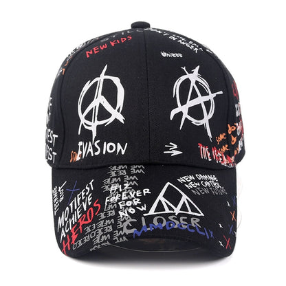 Baseball Cap Women Men 2022 Summer Letter Print Snapback Bone Gorras Para Hombre Casquette Femme Hip Hop Women's Hats Black Caps