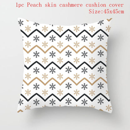 Christmas Cushion Cover 45*45 Red Merry Christmas Printed