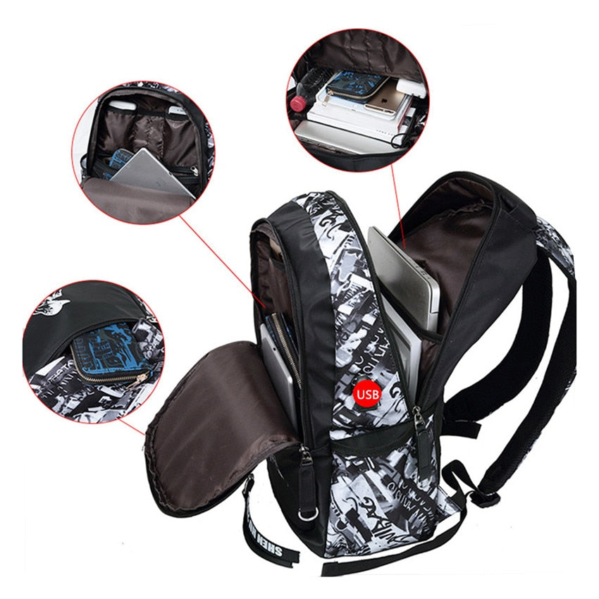 Fengdong boys school bags waterproof large backpack for teenagers