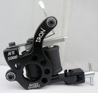 Hot Sales Wire Cutting 10 Wrap Coils Tattoo Machine For Liner And Shader Black Color Iron Tattoo SuppliesFree Shipping