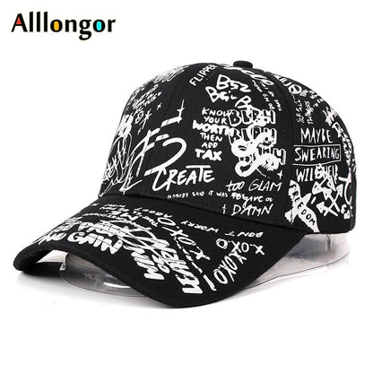 Baseball Cap Women Men 2022 Summer Letter Print Snapback Bone Gorras Para Hombre Casquette Femme Hip Hop Women's Hats Black Caps