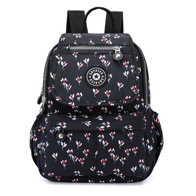 2018 New Nylon Waterproof Backpacks For Women Casual