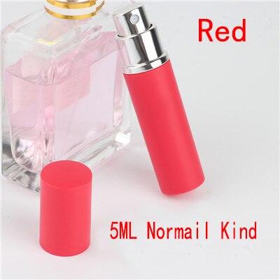 Refillable 5ml Refillable Mini Perfume Spray Bottle Aluminum Spray Atomizer Portable Travel Cosmetic Container Perfume Bottle