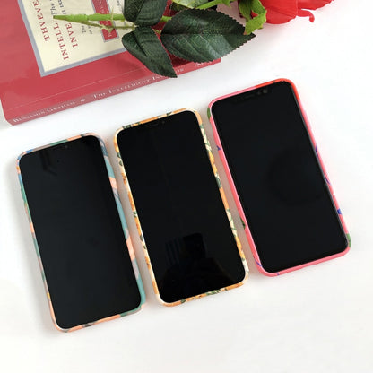 LACK Colorful Flower floral Leaf Phone Case For iphone 13 12Pro 8 Plus 7 X XR Case For iphone 11 Pro Max soft Back Cover