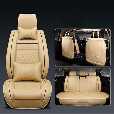 PU Leather car seat covers For Toyota Corolla Camry Rav4 Auris Prius Yalis Avensis SUV auto