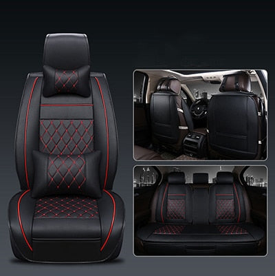 PU Leather car seat covers For Toyota Corolla Camry Rav4 Auris Prius Yalis Avensis SUV auto