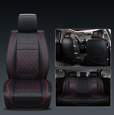 PU Leather car seat covers For Toyota Corolla Camry Rav4 Auris Prius Yalis Avensis SUV auto