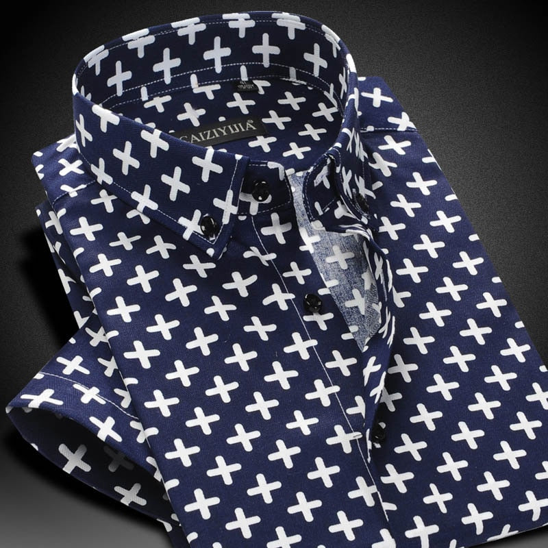 Fashion Printed T Shirts for Men Summer Short Sleeve Casual Loose T-Shirt