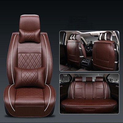 PU Leather car seat covers For Toyota Corolla Camry Rav4 Auris Prius Yalis Avensis SUV auto
