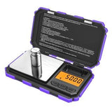 Digital Mini Scale 200g 0.01g Pocket Scale with 50g Calibration Weight Electronic Smart