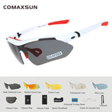 COMAXSUN Professional Polarized Cycling Glasses Bike Goggles Outdoor