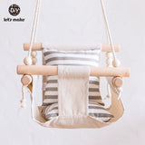 Let&#39;s Make Baby Swings Canvas Hanging Chair 13-24 Months