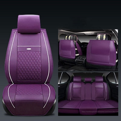 PU Leather car seat covers For Toyota Corolla Camry Rav4 Auris Prius Yalis Avensis SUV auto