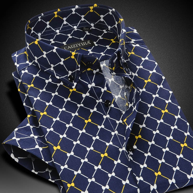 Fashion Printed T Shirts for Men Summer Short Sleeve Casual Loose T-Shirt