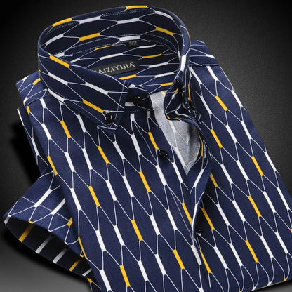 Fashion Printed T Shirts for Men Summer Short Sleeve Casual Loose T-Shirt