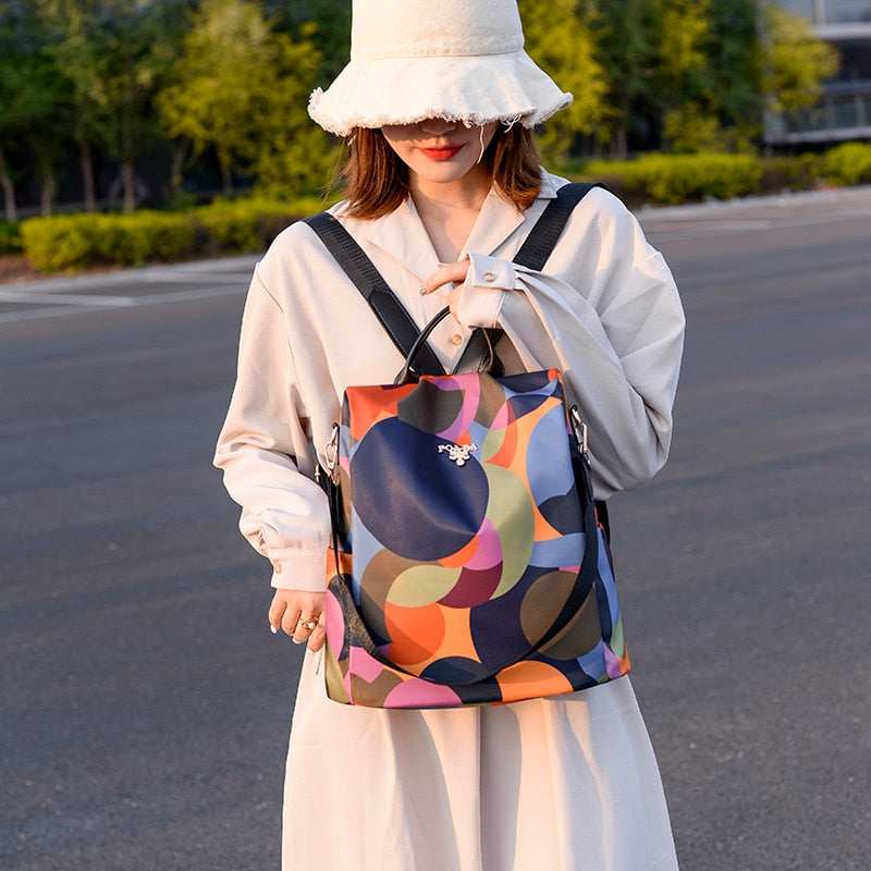 Fashion Anti-theft Women Backpacks Famous Brand High Quality