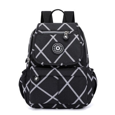2018 New Nylon Waterproof Backpacks For Women Casual