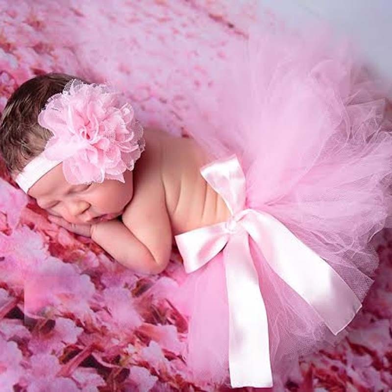 New Newborn Baby Butterfly Wings Flower Headband Outfit Set Infant
