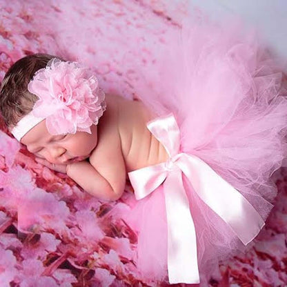 New Newborn Baby Butterfly Wings Flower Headband Outfit Set Infant