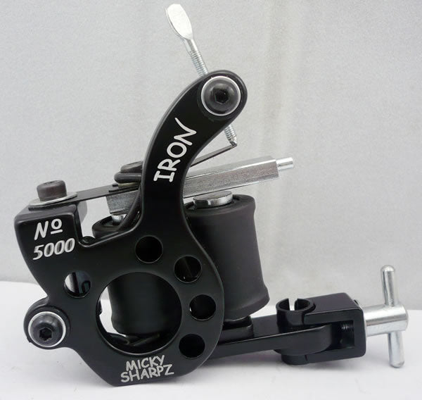 Hot Sales Wire Cutting 10 Wrap Coils Tattoo Machine For Liner And Shader Black Color Iron Tattoo SuppliesFree Shipping