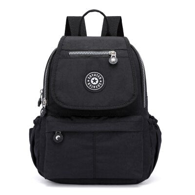 2018 New Nylon Waterproof Backpacks For Women Casual