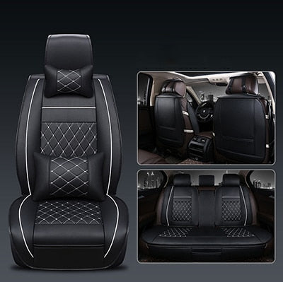 PU Leather car seat covers For Toyota Corolla Camry Rav4 Auris Prius Yalis Avensis SUV auto