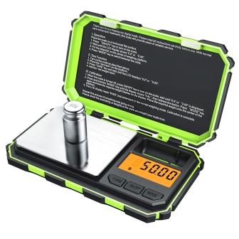 Digital Mini Scale 200g 0.01g Pocket Scale with 50g Calibration Weight Electronic Smart