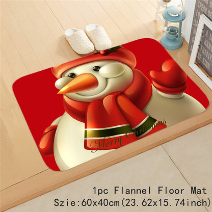 Christmas Cushion Cover 45*45 Red Merry Christmas Printed