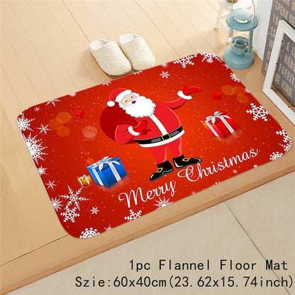Christmas Cushion Cover 45*45 Red Merry Christmas Printed