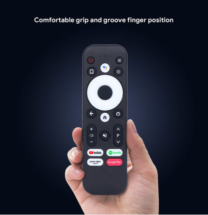 Remote Control For KD2 KM7 TV BOX With 22 Keys Google Voice Certified Assistant