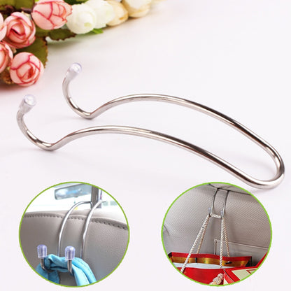 Multi-functional Metal Auto Car Seat Headrest Hanger Bag Hook Holder