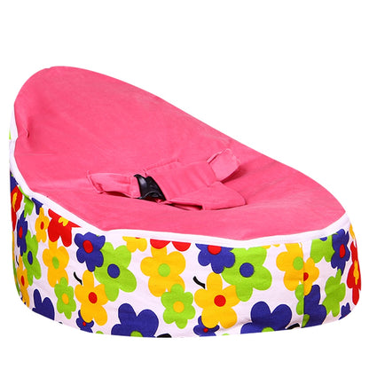 Levmoon Medium Ewha Print Bean Bag Chair Kids Bed For Sleeping Portable Folding