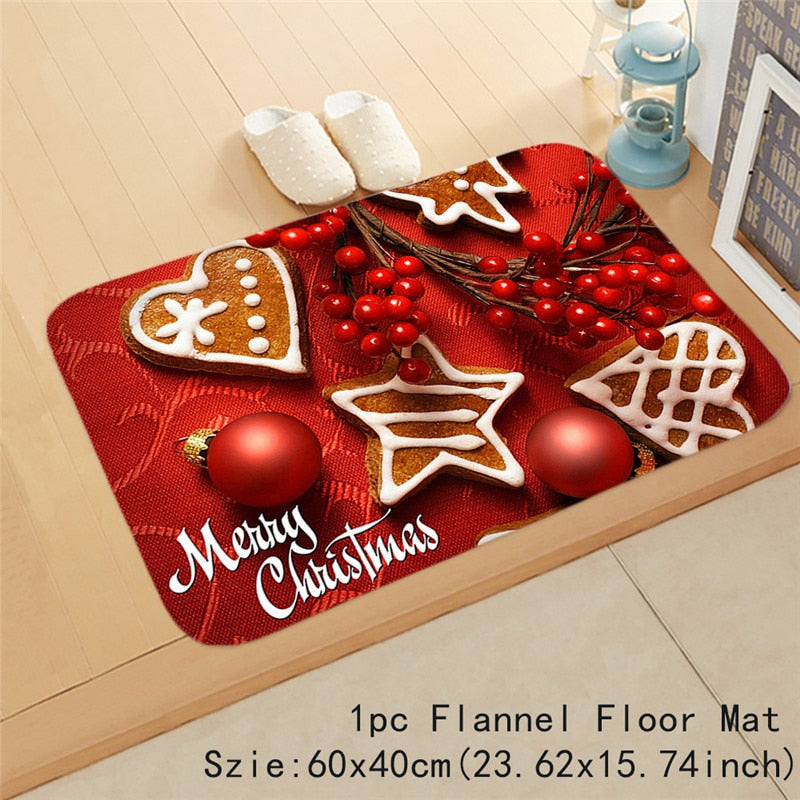 Christmas Cushion Cover 45*45 Red Merry Christmas Printed