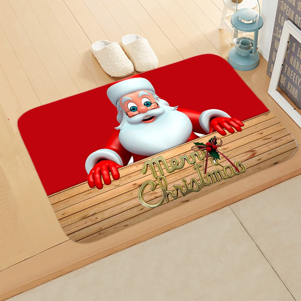 Christmas Cushion Cover 45*45 Red Merry Christmas Printed