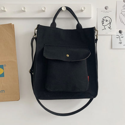 Corduroy Bag for Women Shoulder Bags Shopper Designer Handbags Spring Summer