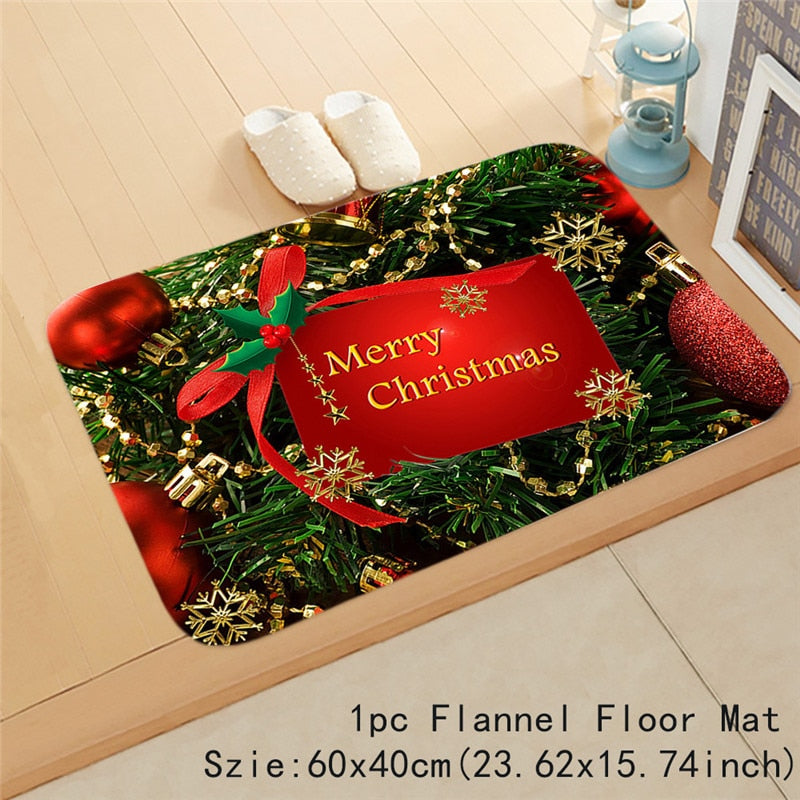 Christmas Cushion Cover 45*45 Red Merry Christmas Printed