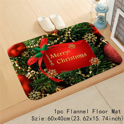 Christmas Cushion Cover 45*45 Red Merry Christmas Printed