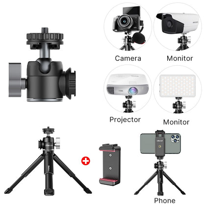 Ulanzi U-Vlog lite Mini Tripod with 360° Ball Head &amp