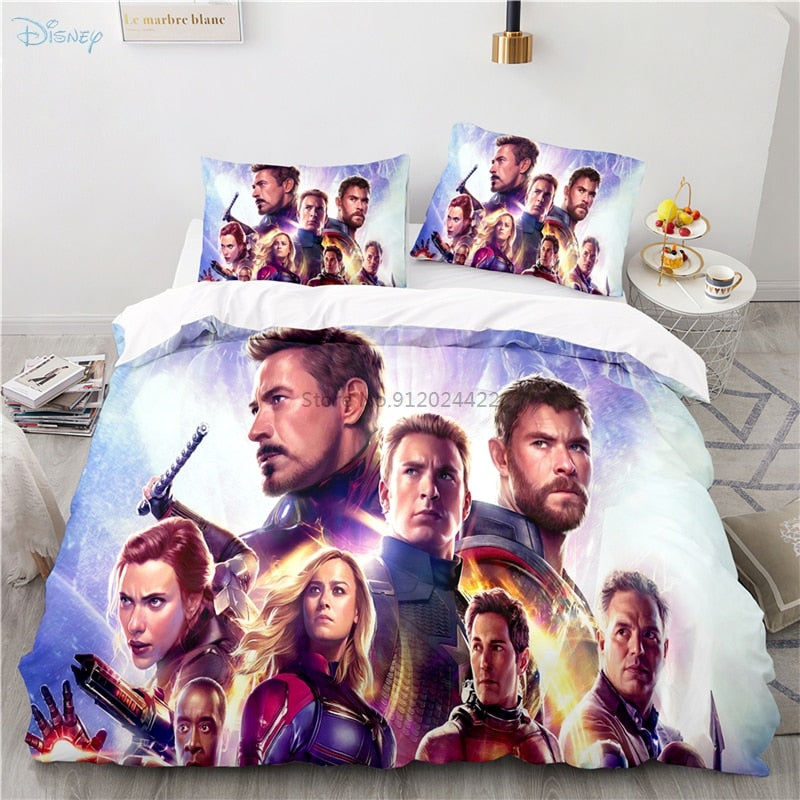 3D Cartoon Bedding Suit Fortnites Quilt Cover Fortress Night Printed Bed Spead Child Bedroom