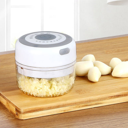 Electric Kitchen Chopper Garlic Masher Meat Grinder Mini Food Garlic