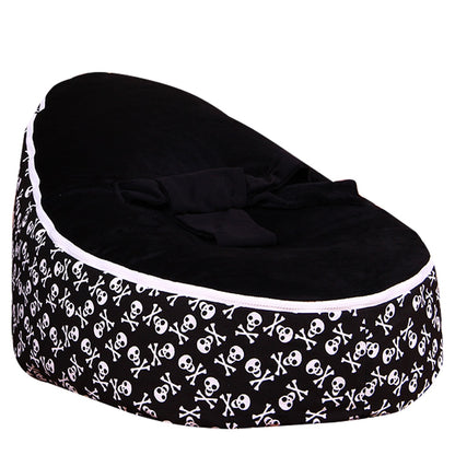 Levmoon Medium Ewha Print Bean Bag Chair Kids Bed For Sleeping Portable Folding